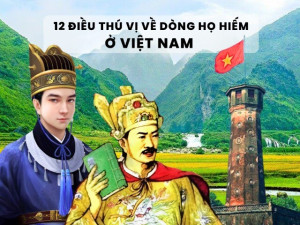 Dòng họ nào cực hiếm chưa đến 1% dân số, có vị danh thần giúp vua Ban chiếu Cần Vương, có công trong sử Việt?