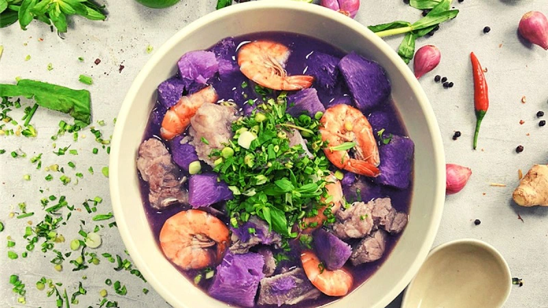 Khoai mỡ được nhiều người yêu thích không chỉ ngon ngọt, giàu dinh dưỡng mà có thể chế biến được nhiều món ăn (Ảnh minh họa)