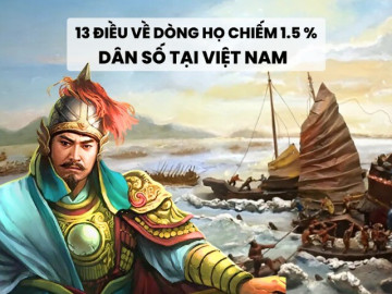 Dòng họ nào chỉ chiếm hơn 1% dân số, có vị vua tài giỏi đánh tan quân Nam Hán, được đánh giá công lớn trong sử Việt?