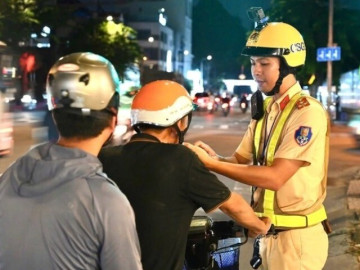 Mùng 1 Tết, CSGT sẽ đo nồng độ cồn từ lúc 10 giờ
