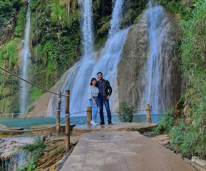 Vợ chồng chị Trang đã nhiều lúc hết hy vọng, tưởng chừng phải xa nhau nhưng rồi thành quả đã đến sau khi hứa nắm tay nhau đi đến cuối con đường. Ảnh: GĐCC.