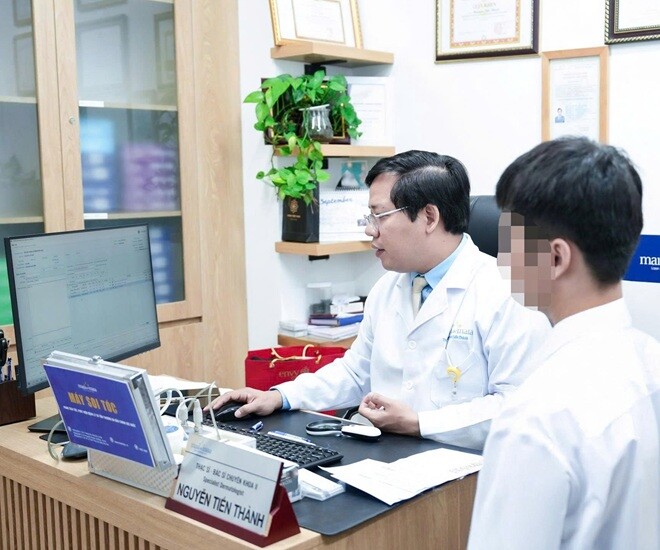 Bác sĩ Tiến Thành cho biết, số lượng người trẻ đến khám bệnh tình dục gia tăng trong thời gian gần đây. Ảnh: BSCC.