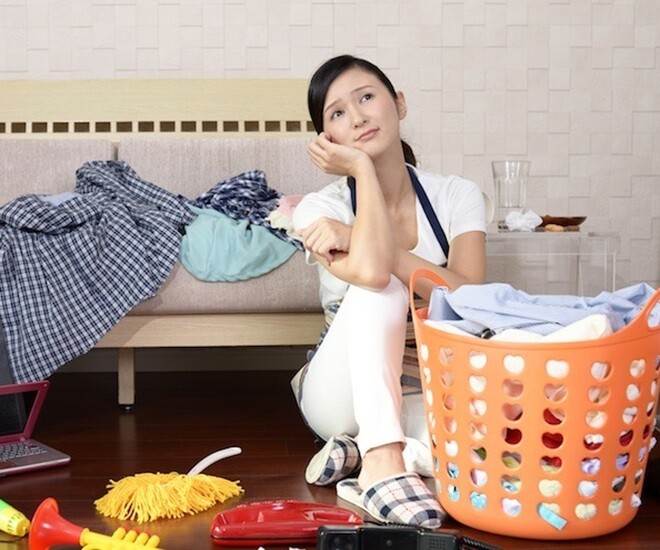 Những công việc không tên đang khiến sức khỏe, sắc đẹp của chị em bị ảnh hưởng dẫn tới lão hóa sớm. Ảnh minh họa. 