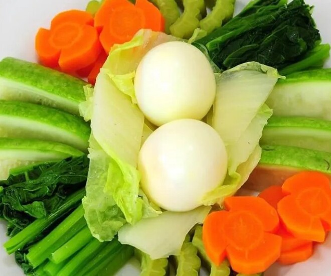 Việc chỉ ăn đồ luộc để giảm cân không phải là phương pháp lành mạnh được khuyến cáo thực hiện. Ảnh minh họa. 