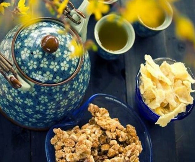 Uống trà không chỉ là nét đẹp văn hóa, mà còn có nhiều lợi ích cho sức khỏe ngày Tết. Ảnh minh họa. 