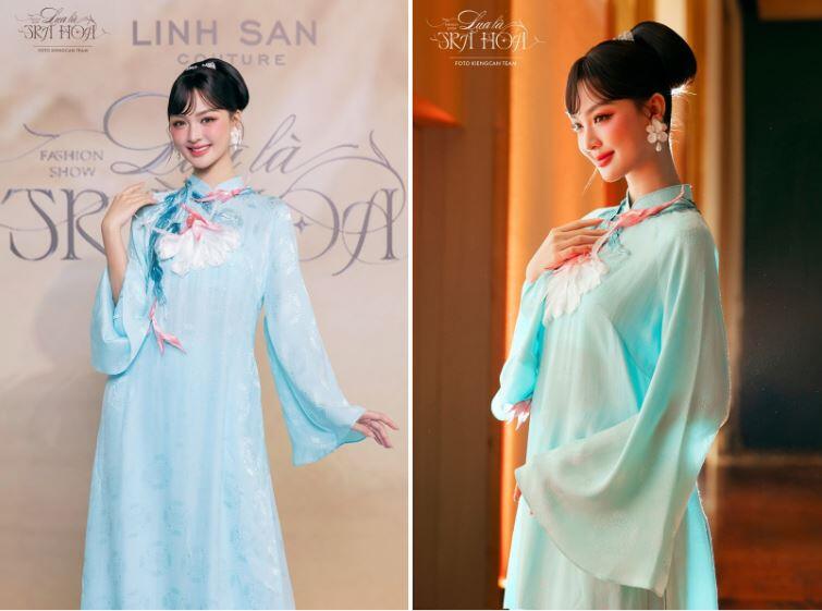 Á hậu xinh như búp bê được fan amp;#34;đẩy thuyềnamp;#34; yêu cầu thủ Đình Bắc là ai? - 4