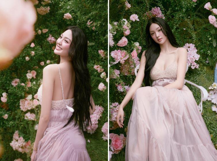 Á hậu xinh như búp bê được fan amp;#34;đẩy thuyềnamp;#34; yêu cầu thủ Đình Bắc là ai? - 3