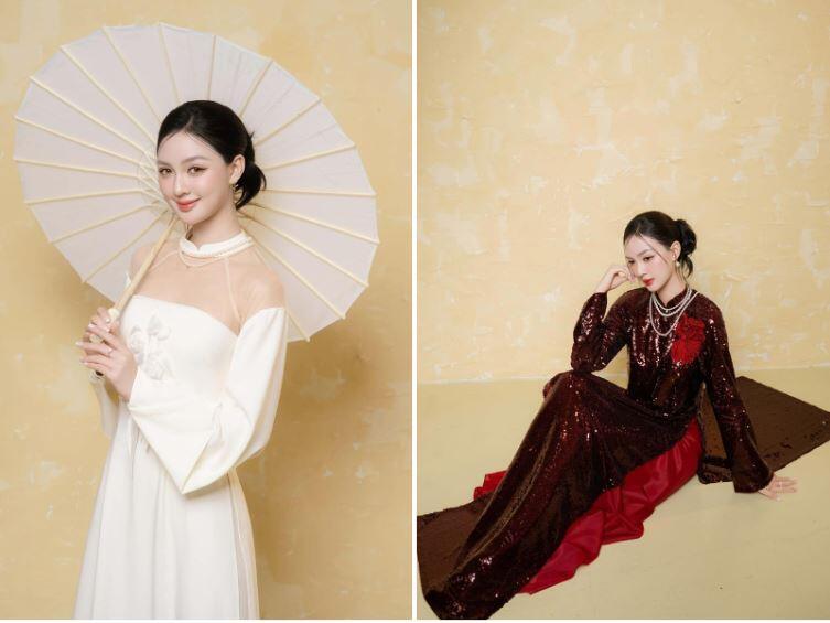 Á hậu xinh như búp bê được fan amp;#34;đẩy thuyềnamp;#34; yêu cầu thủ Đình Bắc là ai? - 9