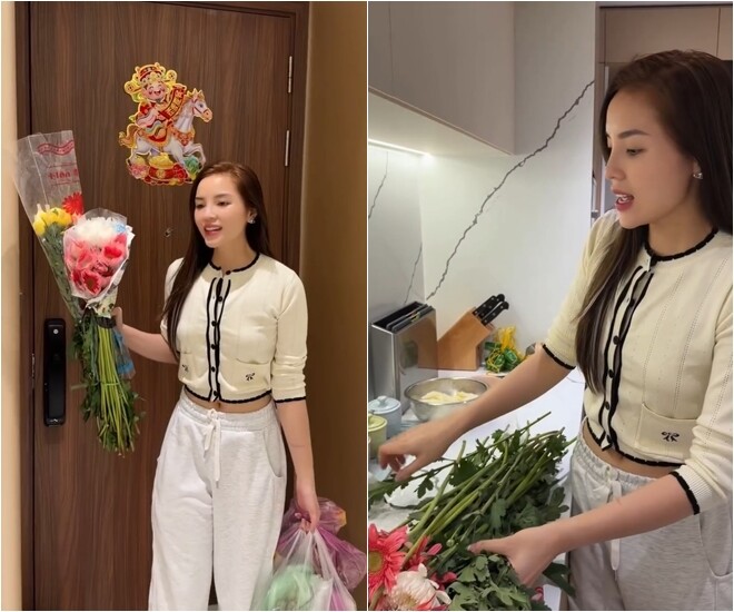 Cận cảnh cơ ngơi mới của Hoa hậu Kỳ Duyên: Có loạt amp;#34;bảo bốiamp;#34; cực kỳ đắt giá, ban công đầy hoa - 8