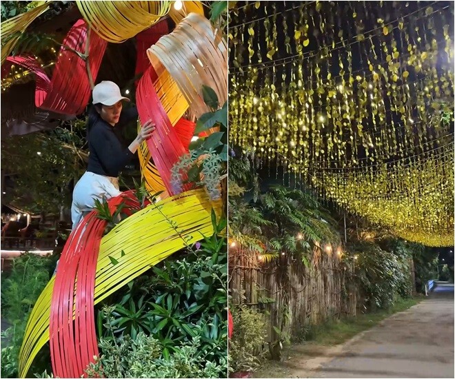 Chưa đến Tết, cơ ngơi 50.000m2 của Vân Trang ở Đồng Tháp đã siêu lung linh: Nữ đại gia leo trèo, amp;#34;xàoamp;#34; lại đồ cũ - 14