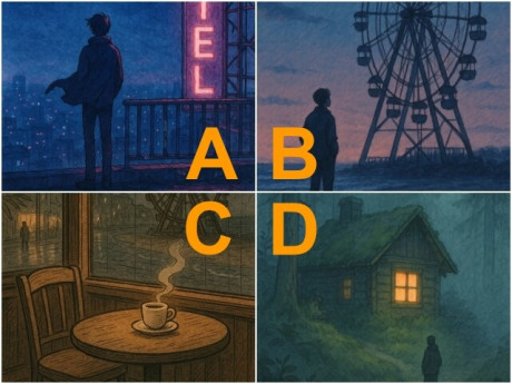 Trắc nghiệm: Bạn chọn nơi nào? Đáp án sẽ bóc trần con người thật, cách bạn yêu và cách trái tim bạn rung động