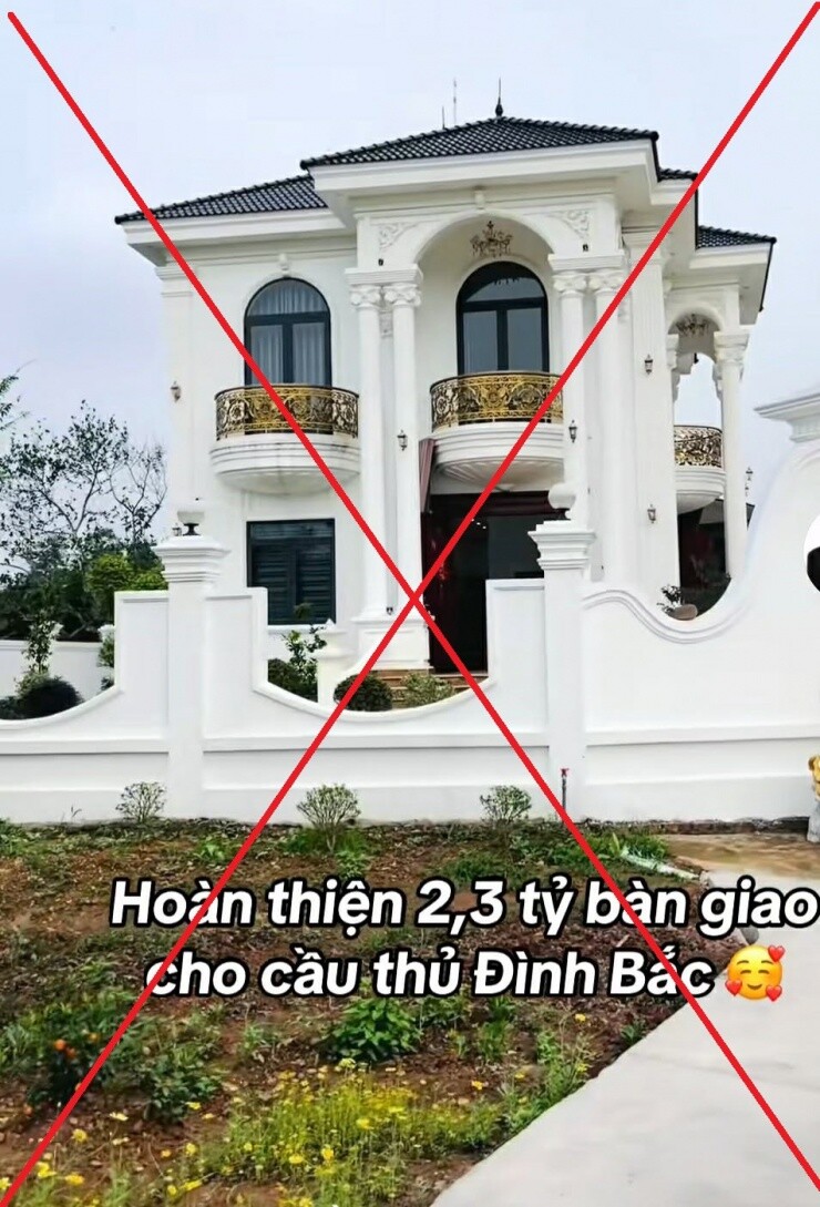 Nhiều lời đồn khác cho rằng anh sở hữu biệt thự lớn ở quê. Tuy nhiên, nam cầu thủ đã nhanh chóng lên tiếng phủ nhận thông tin sai lệch này, anh khẳng định khối tài sản khổng lồ ở tuổi đôi mươi là hoàn toàn không có thật và gây ảnh hưởng không nhỏ đến cuộc sống cá nhân.