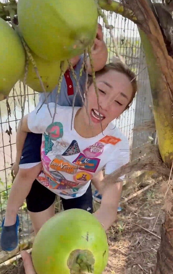 Khu vườn nhà Chi Bảo cũng là mơ ước của nhiều người, nhất là ở thành phố muốn xây dựng một khoảng xanh nông sản cho gia đình mình.