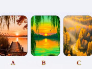 Yêu - Trắc nghiệm: Tuần mới 19-25/1, bạn đổi vận sự nghiệp hay tình yêu gõ cửa? Chọn một cảnh đẹp là biết ngay