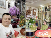 Nhà đẹp - Cơ ngơi của NSND Tự Long ngập hoa ngày sát Tết, vợ Đại úy khoe sắc giữa "rừng" lan ngay trong tổ ấm