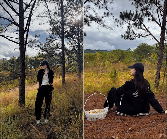 Giải Vàng Siêu mẫu Việt Nam tâm sự rằng: Về với Đà Lạt là về với chính mình - nơi Hoa được sống chậm lại, lắng nghe bản thân và hoà mình trọn vẹn vào hơi thở của thiên nhiên.