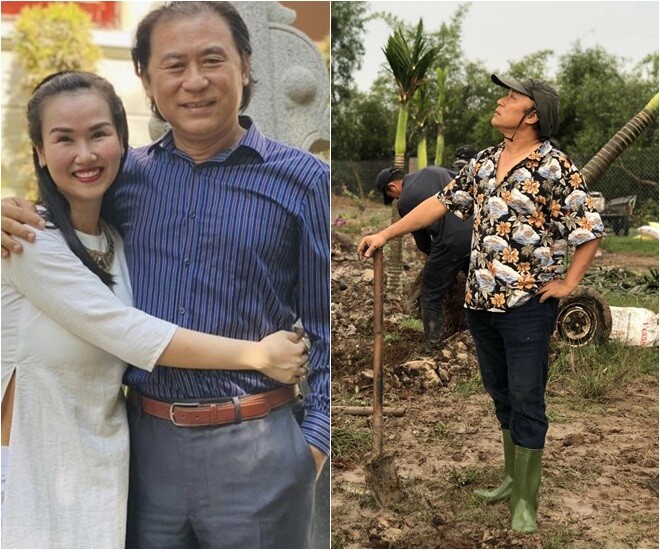 NSND Tạ Minh Tâm là người thầy của nhiều sao Việt nổi tiếng. Đời thường ông sống gần gũi thiên nhiên, thích làm nông trong khu vườn của mình.