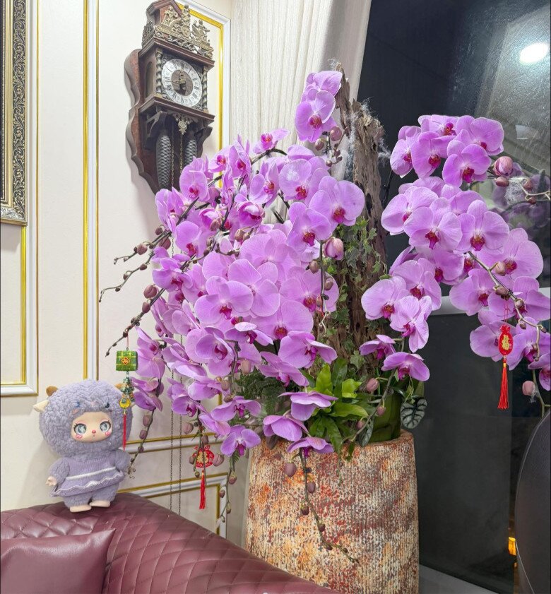 Bà xã Tự Long chia sẻ: Hà Nội những ngày này, dường như ai cũng hối hả. Sau mấy ngày bận không lướt đọc Facebook, không chat, chỉ tập trung làm việc và làm việc thì nay cũng đã tạm xong và chắc chắn với một người yêu thích sự lẵng mạn, luôn cầu toàn trong việc chăm chút nội tâm thì nhà là nơi chữa lành, là nơi thư giãn, là nơi thể hiện thẩm mỹ và cảm xúc của mỗi người đó!