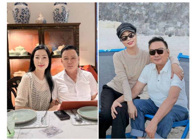 Nghệ sĩ tự hào vì được ông xã chiều chuộng, hậu thuẫn trong công việc lẫn đời sống. 