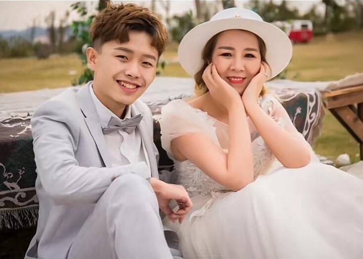 Ảnh cưới của Hoàng Ai Phần và Kỳ Long Ảnh cưới của cặp đôi