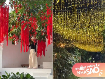 Chưa đến Tết, cơ ngơi 50.000m2 của Vân Trang ở Đồng Tháp đã siêu lung linh: Nữ đại gia leo trèo, "xào" lại đồ cũ