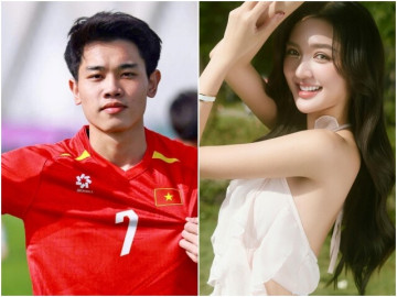 Á hậu xinh như búp bê được fan "đẩy thuyền" yêu cầu thủ Đình Bắc là ai?