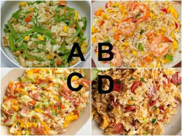 Trắc nghiệm: Trong mắt chồng, bạn có phải là người dễ bị bắt nạt không? Đáp án nằm ở bát cơm rang bạn chọn