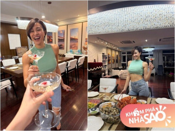 Căn hộ đi thuê của MC Phương Mai sau ly hôn: Rộng 200m2, đẹp long lanh như khách sạn