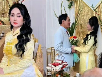 Cô dâu 61 tuổi lấy chồng Việt kiều, được các con tổ chức đám cưới linh đình