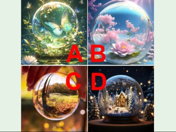 Trắc nghiệm: Bạn thấy quả cầu nào đẹp nhất? Đáp án sẽ tiết lộ vận may tình yêu của bạn trong năm nay