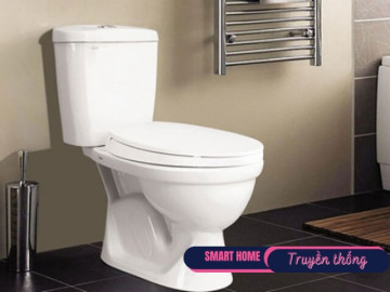 Bồn cầu truyền thống đang dần biến mất khỏi các hộ gia đình? Giờ ai cũng dùng kiểu này, trông thật sang trọng