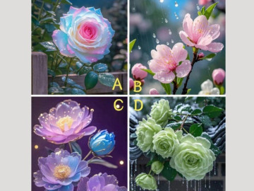 Trắc nghiệm: Chọn một bông hoa, biết ngay bạn là người “vượng gia” hay “giữ nhà” trong hôn nhân