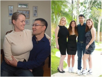 Anh chàng tốt nghiệp cấp 2 cưới vợ Tiến sĩ Mỹ, 21 năm không đi làm, thẳng thắn nói: “Tôi ăn bám, nhưng có bản lĩnh”