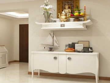 Tại sao không nên sử dụng bàn thờ màu trắng?