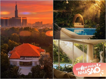 Không phải trong mơ, ngôi nhà giữa rừng cây ngay khu giàu nhất TP.HCM là của một "ông hoàng" vang danh showbiz Việt