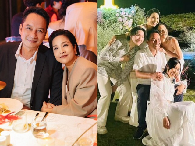 Diva Mỹ Linh kỷ niệm 28 năm ngày cưới với nhạc sĩ Anh Quân: Có 3 đứa con nay sắp thành 5 đứa