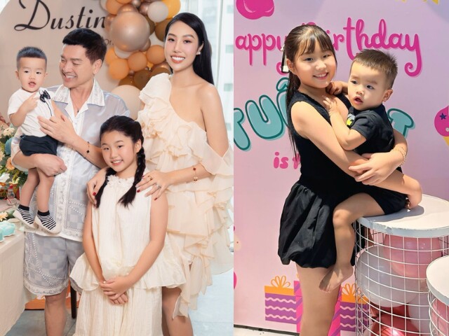 Quang Minh mừng sinh nhật con riêng của vợ: Ái nữ được bố dượng yêu chiều, nay xinh đẹp giống hệt mẹ