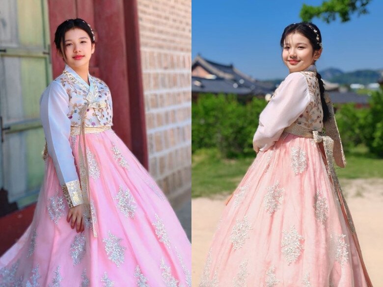 Na ra dáng thiếu nữ ở tuổi 13.