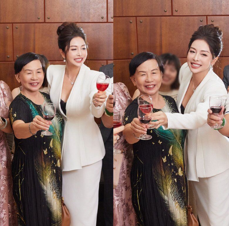 Nàng hậu thấy may mắn khi được mẹ chồng thấu hiểu và ủng hộ.