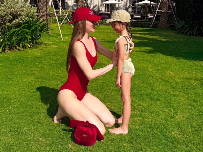 Ái nữ Kim Lý được gọi là bản sao của mẹ.