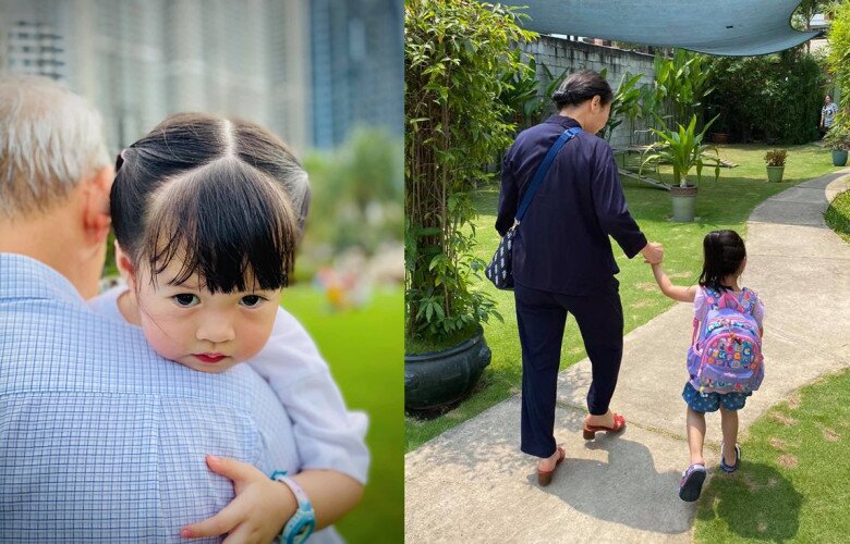 Bố chồng Đặng Thu Thảo bế cháu nội dự tiệc tập đoàn, 3 amp;#34;thiên thần nhỏamp;#34; nhà hoa hậu đều xinh yêu - 2