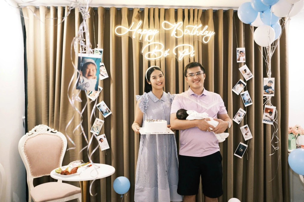 Hơn 1 thập kỷ bên nhau, vợ chồng Ngọc Hân có tổ ấm viên mãn.