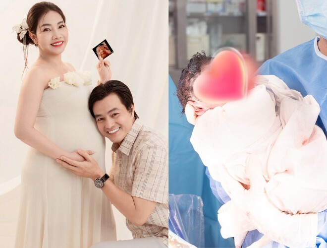 Vợ chồng Cao Minh Đạt đón con đầu lòng sau 10 năm tìm con.