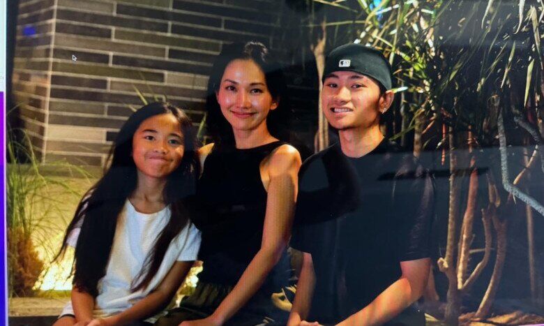 Từ năm 2022, Kim Hiền không còn nhắc đến chồng, tập trung chia sẻ cuộc sống bên 2 con.