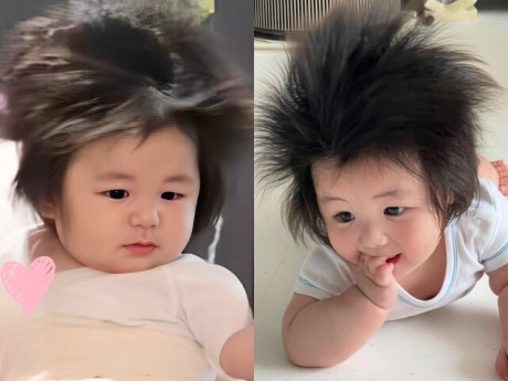 "Tan chảy" khi ngắm em bé 1 tuổi kiếm được 9 tỷ trong 3 tháng, hưởng trọn ngoại hình của bố tài tử