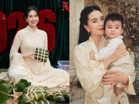 MC Mai Ngọc đón Tết tại biệt thự nhà chồng ở Bắc Ninh, năm thứ 2 làm dâu hưởng cuộc sống "màu hồng"