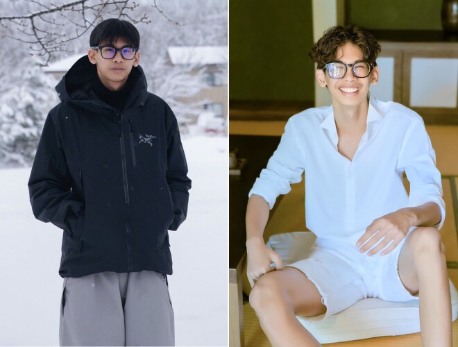 Vương Khang được khen ngày càng điển trai, trưởng thành trông thấy.