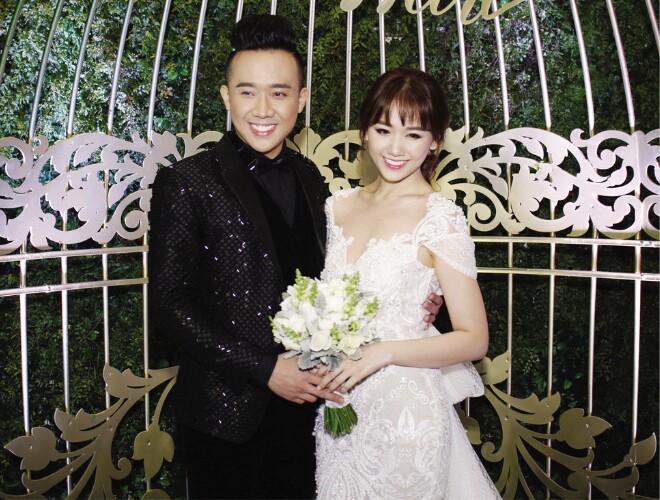 Trấn Thành - Hari Won là cặp đôi đẹp của showbiz Việt.
