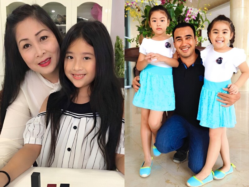 Bí Ngô - con gái út của NSND Hồng Vân và Lọ Lem - Hạt Dẻ - 2 ái nữ MC Quyền Linh được biết đến là hội bạn thân con nhà nghệ sĩ chơi chung từ bé.