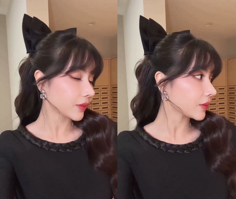 Từ năm 2025, nữ ca sĩ có sự thay đổi về đường nét, mũi cao hơn thấy rõ.